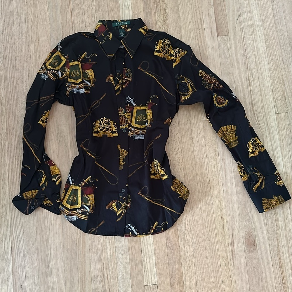 Ralph Lauren Equestrian Button Down Shirt - Picture 3 of 7